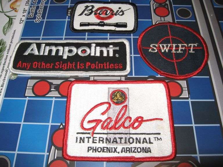 SCOPE COMPANY PATCHES-GUN RELATED