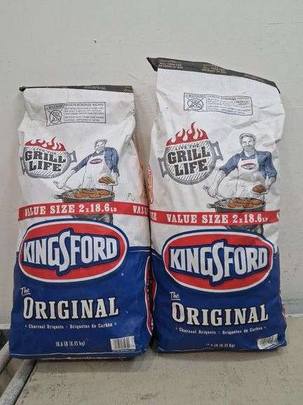2 new bags charcoal briquets. 2e