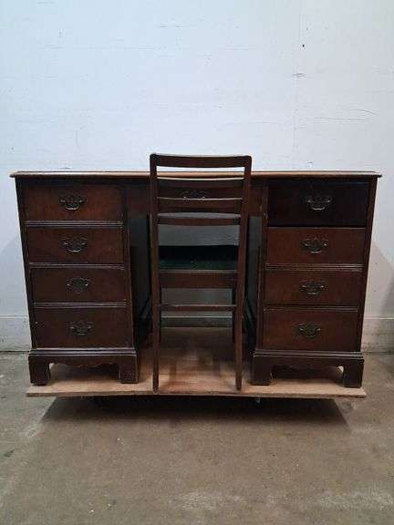 Desk with chair