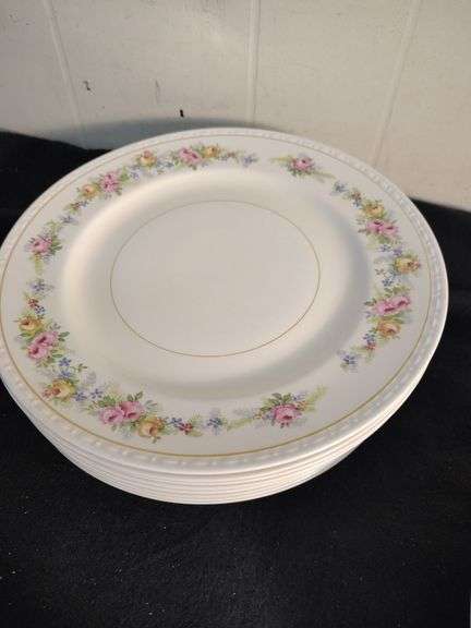 Homer Laughlin China 11 dinner plates, 9 small. plates & 9 bowls