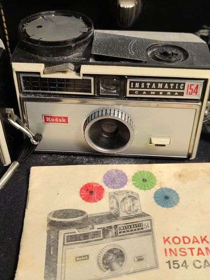 2 Kodax Instamatic 100 & 154 and a Sears Easi Load cameras