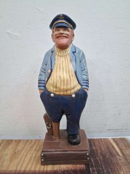 Pirate ceramic figure. 2a