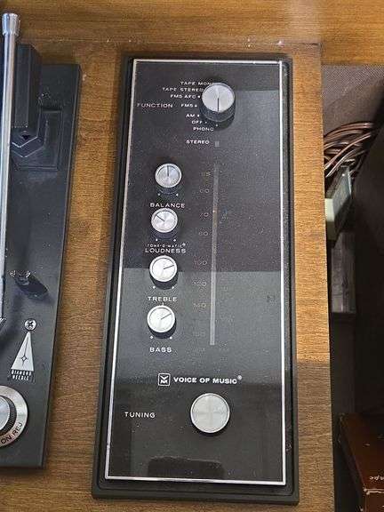 Vintage Cabinet Radio