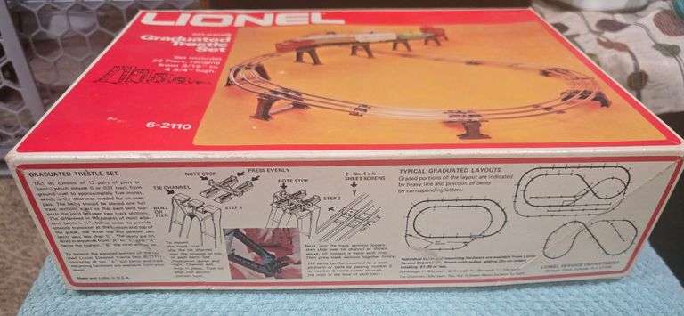 Vintage Lionel Graduated Trestle Set