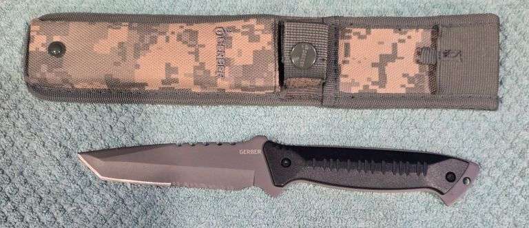 Military Gerber Warrant Tanto SE  Knife w/Sheath