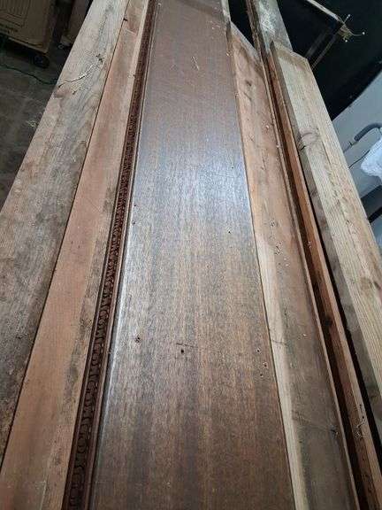 Wood lot 1: top shelf