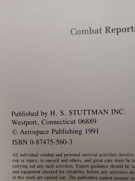 Set of 23 Combat & Survived books