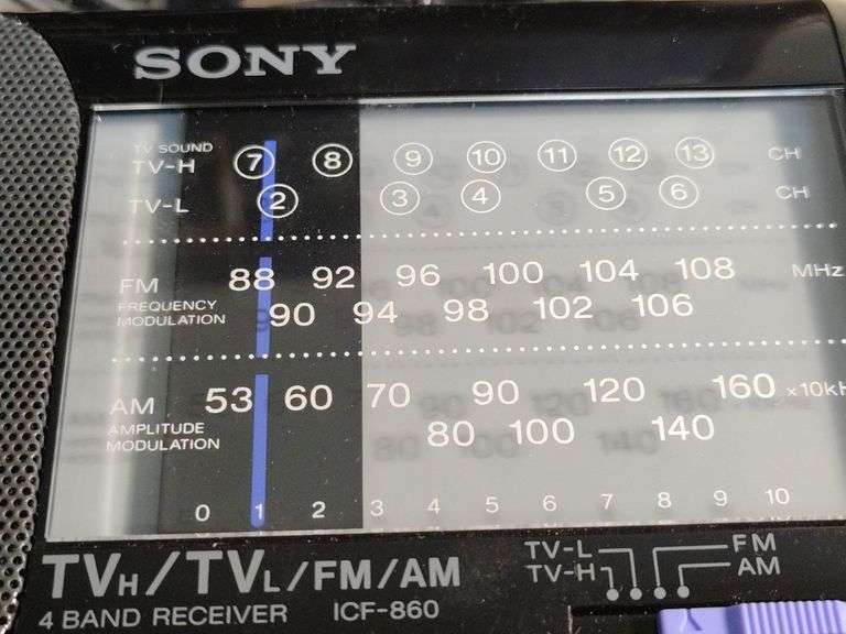 Sony ICF-860 4 band receiver