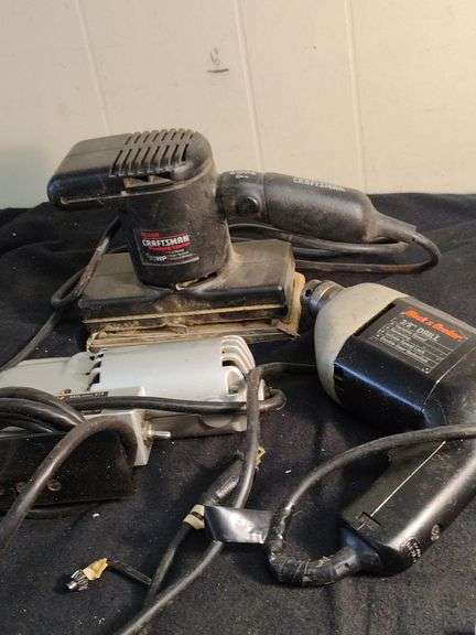 Craftsman sander Black & Decker drill Skil jigsaw