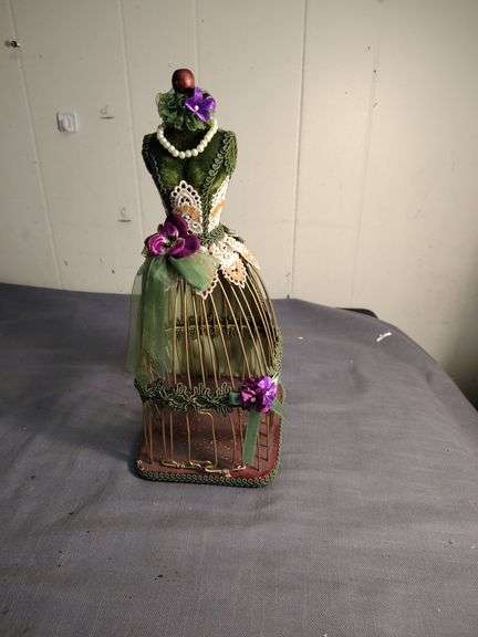 Katherine's collection bird cage mannequin ( Retired)