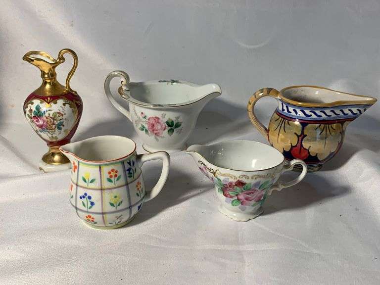Antique Cream and Sugar