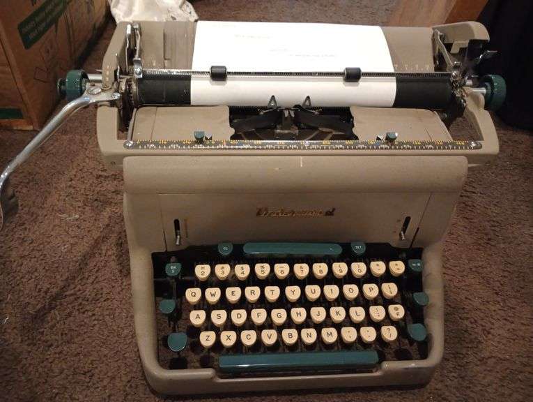 Vintage Underwood typewriter