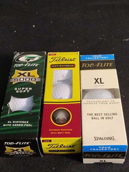 12 New boxes of golf balls