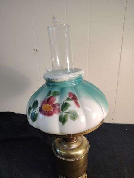 Antique oil lamp