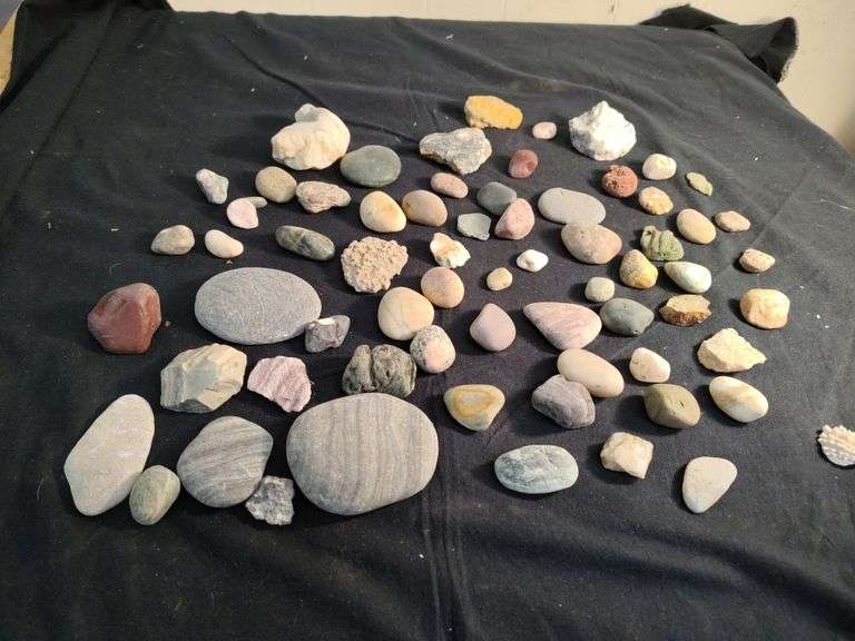 Variety of stones