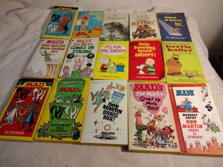 Vintage comic books