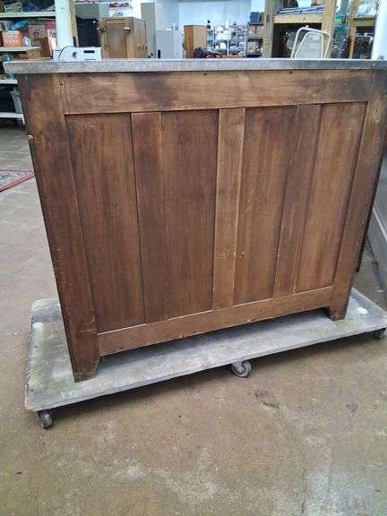 Locking Sideboard with shelving