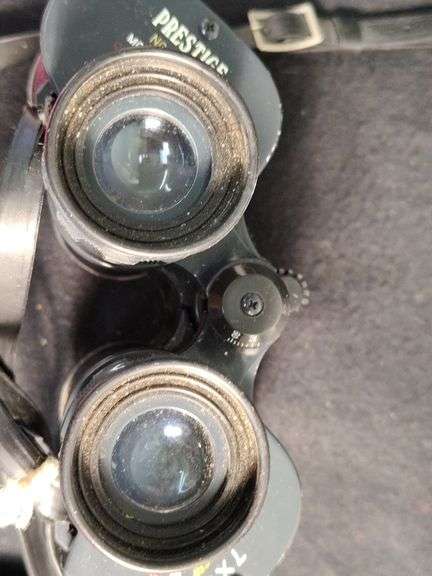 Prestige binoculars with case