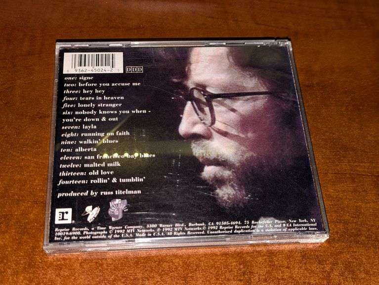 Eric Clapton UNPLUGGED CD