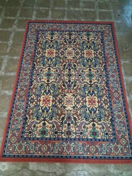 Woven New Zealand Wool Rug 5'3" x 7'6"