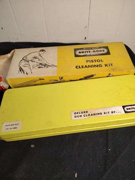 3 Gun cleaning kits
