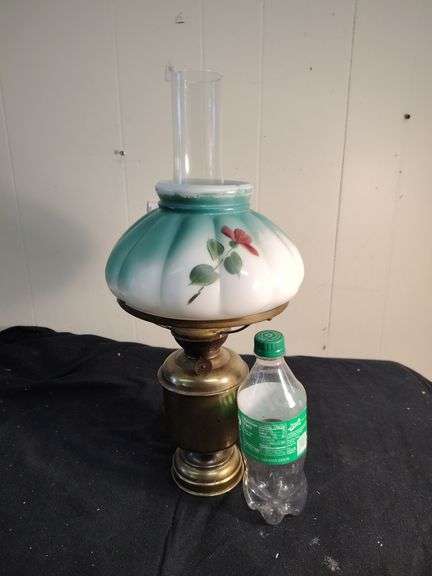 Antique oil lamp