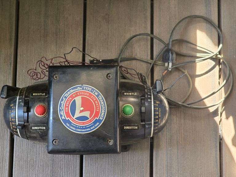 Vintage Multi-Control "Train Master" Type-ZW Transformer