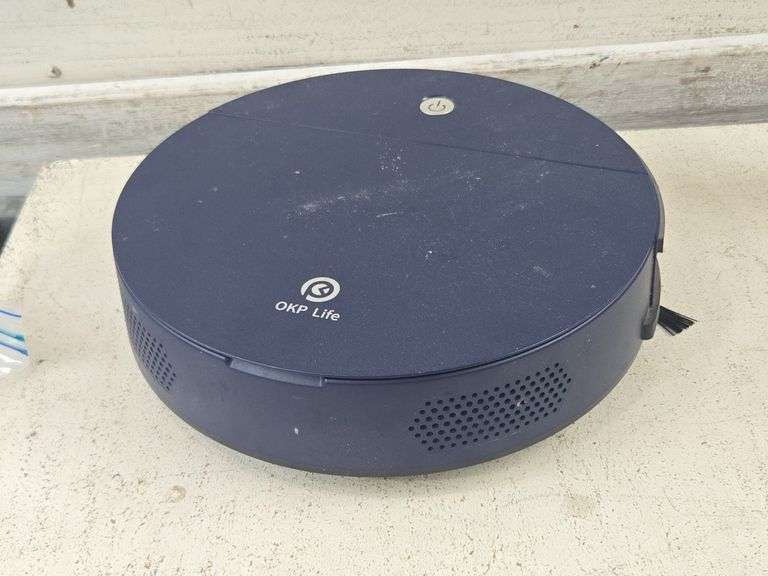 OKP Life K3 Robot Vacuum Cleaner with Charging Dock & Accessories. 6C