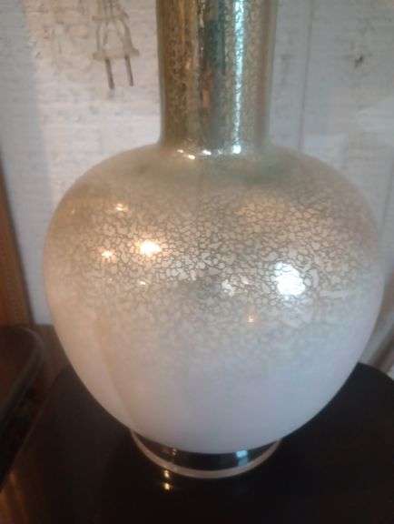 Glass lamp 28"