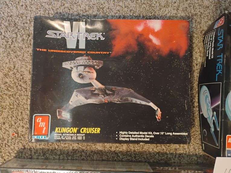 STAR TREK MODELS UNUSED