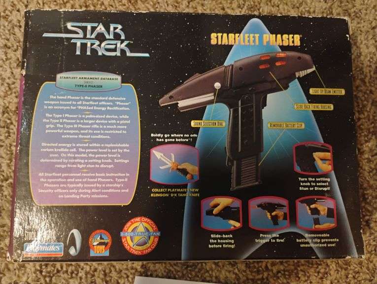 STAR TREK STARFLEET PHASER