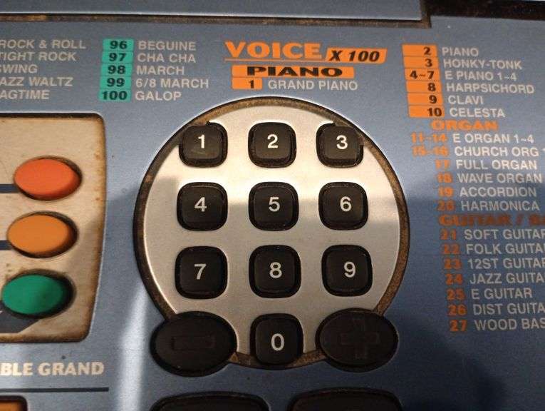 Yamaha voice piano