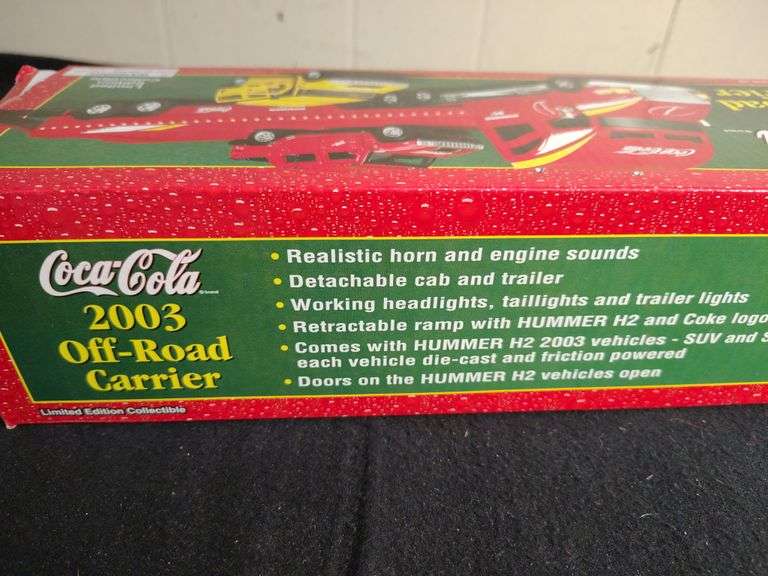 Coca Cola 2003 Off Road Carrier Hummer