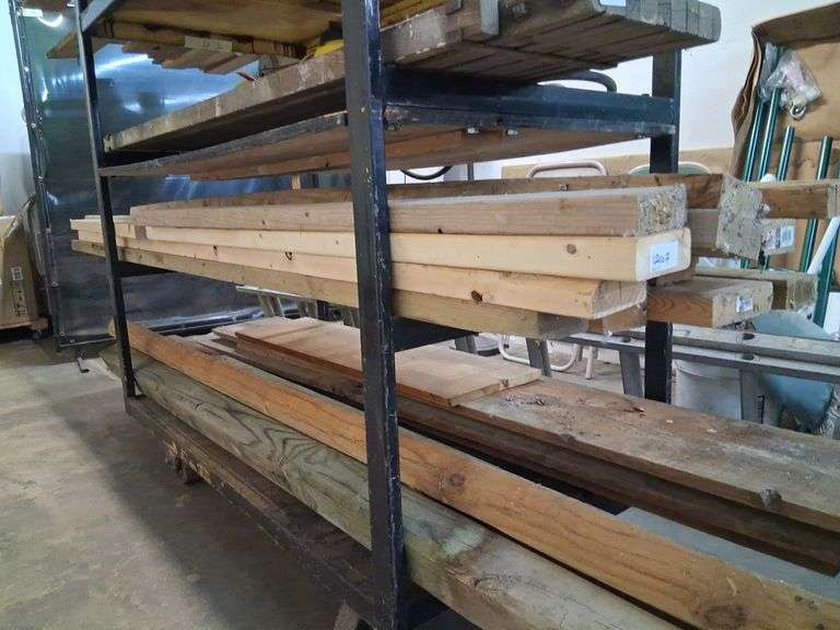 Wood lot shelf 4