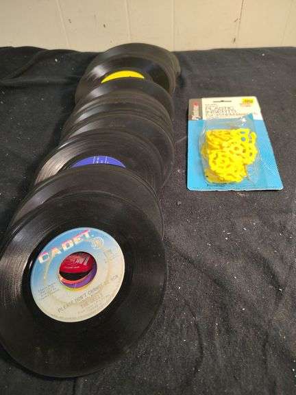 Variety of 45 records