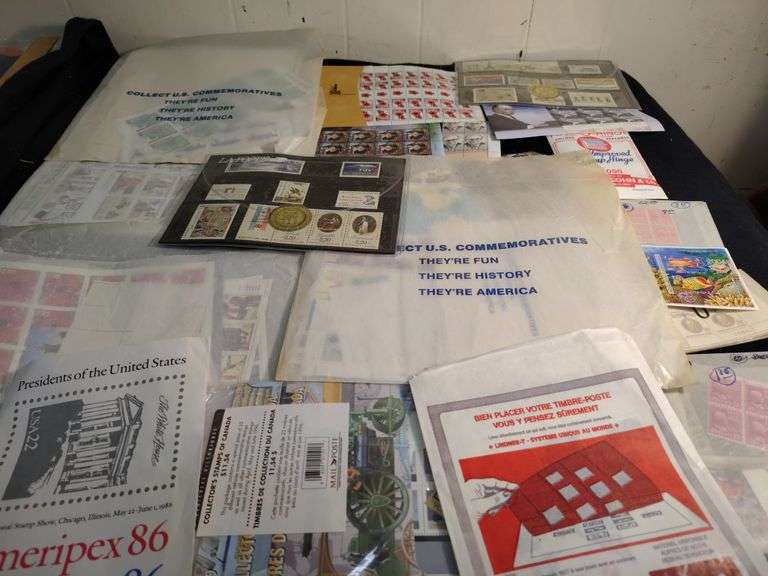 Stamps for stamp books