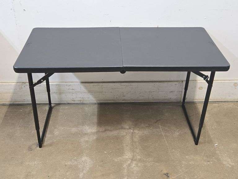 Cosco Adjustable Height Folding Table
