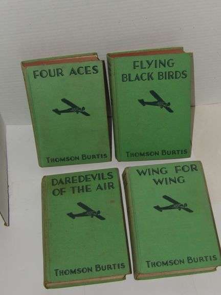 Thomson Burtis 4 Book Set (1930's Flying and Aircraft Stories)