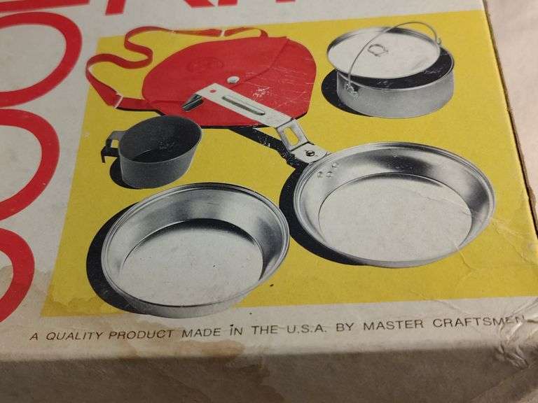 Vintage Official Scout cook kit