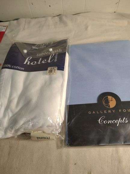 2 Table cloths new in package