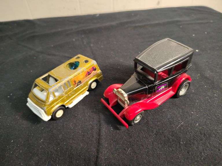 Tonka and Tootsie Toy van and car