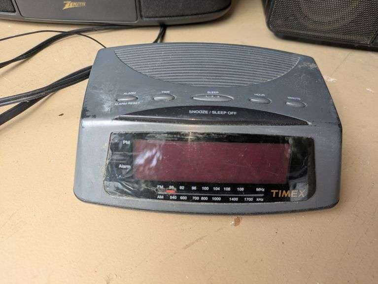 Two (2) Radios and a Timex Alarm Clock