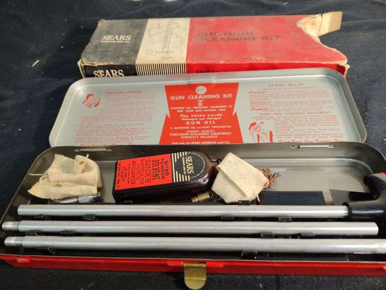 3 Gun cleaning kits