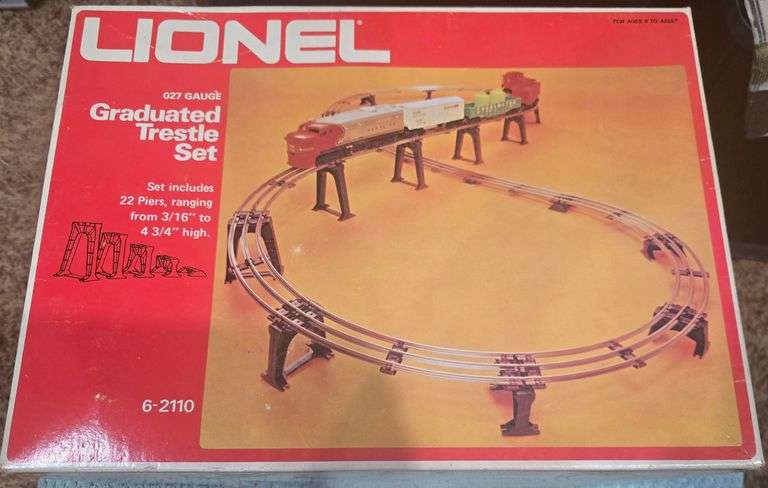 Vintage Lionel Graduated Trestle Set