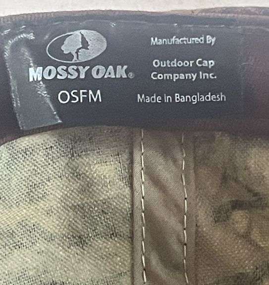 Cabela's Mossy Oak Camo Hat - Strap Back