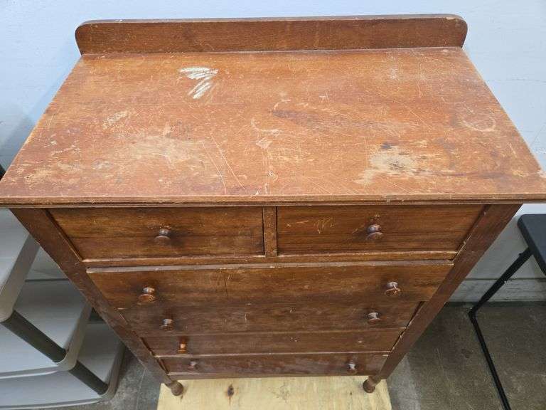 Vintage Wooden Dresser