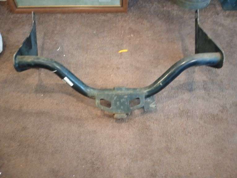 Hitch receiver towing bar