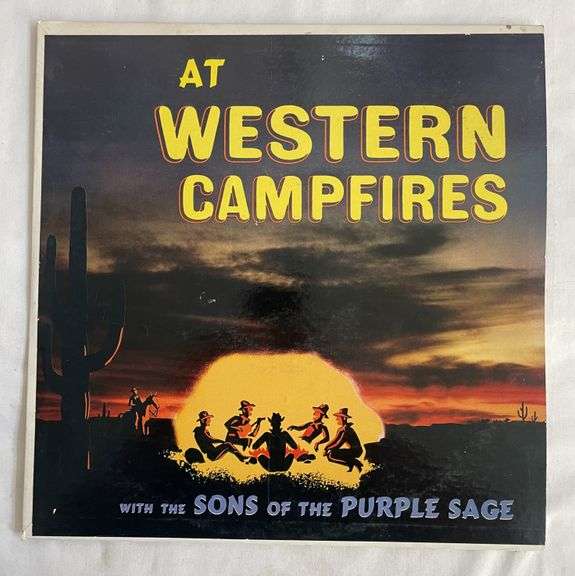 Vintage At Western Campfires Vinyl LP