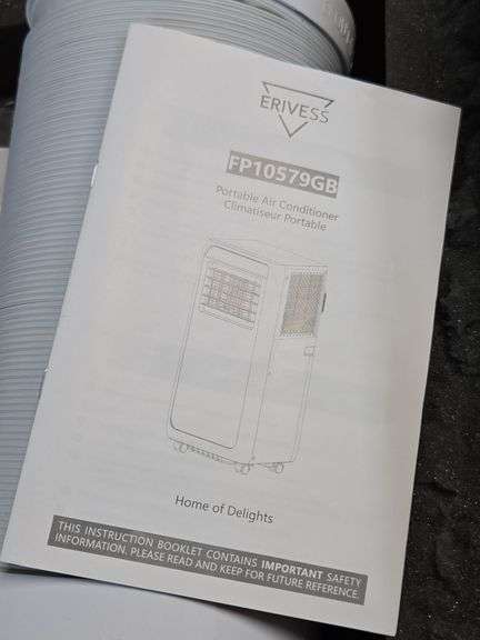 Erivess Portable Air Conditioner NIB (BIN $100)