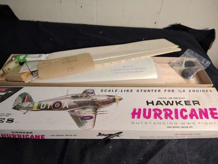 Top Flight Junior Aces Harper Hurricane WW2 fighter model